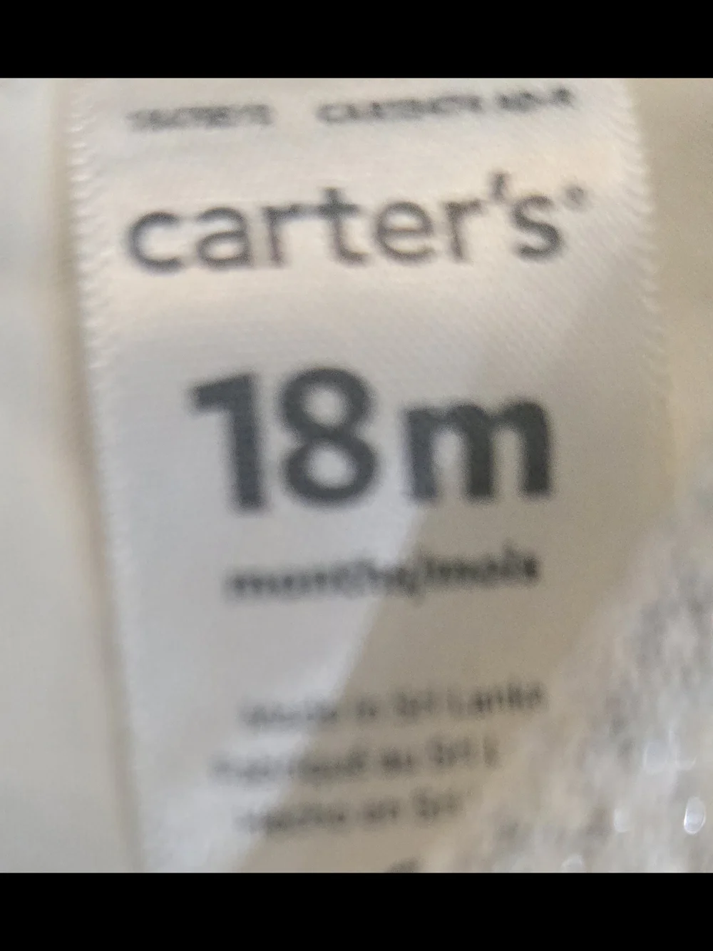 Carter's Sparkle Bow Party Dress in Cream